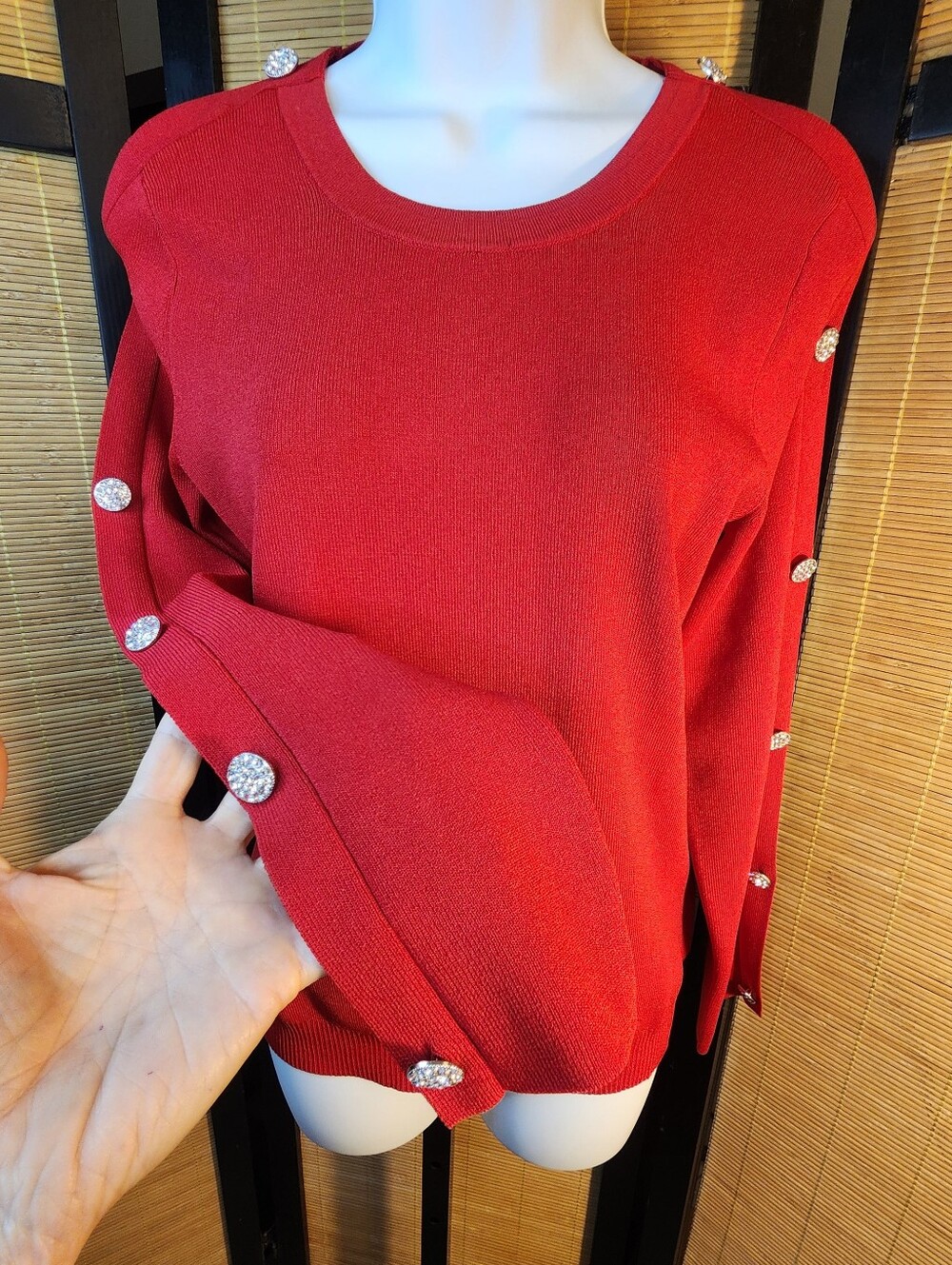 Red Sweater by INC International Concepts